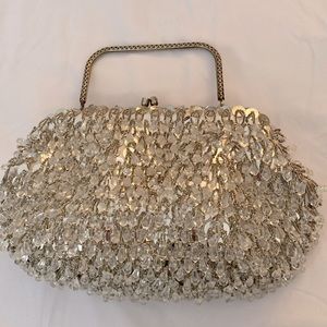 Vintage Beaded Clutch